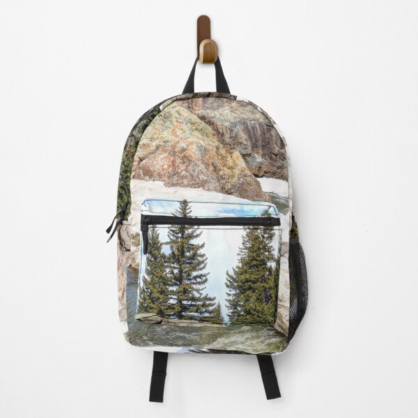 Item preview, Snowy rocky creek designed and sold by zumi.