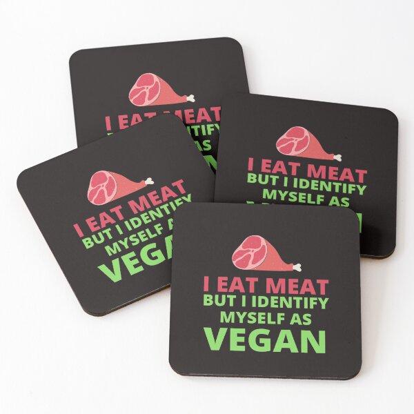 Item preview, I Eat Meat But I Identify Myself As Vegan designed and sold by ProBatavian.