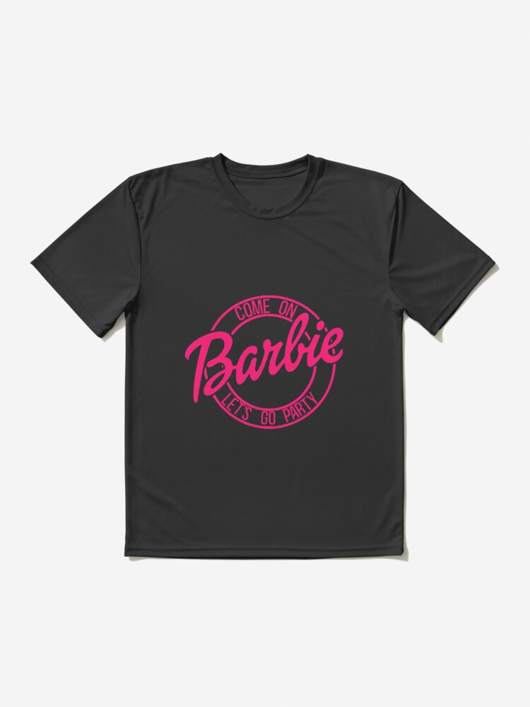 Barbie Jersey Shirt Barbie Baseball Jersey Barbie T Shirt Womens Best Come  On Lets Go Party Shirts Gifts for Kids Adult Mens Womens Couples Matching  Shirts - Laughinks