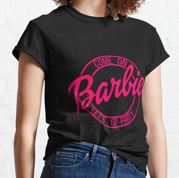 BARBIE Girl Ladies T-Shirt Womens Top Tee 1ST CLASS POSTAGE RESTOCKED
