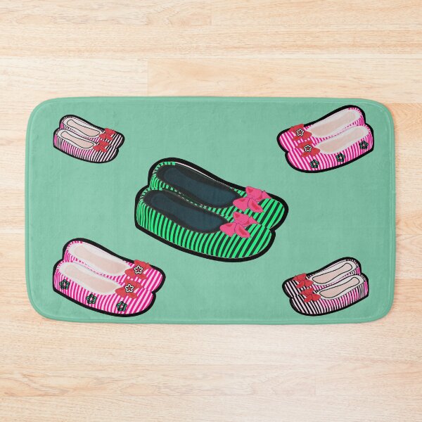 Item preview, Striped slippers designed and sold by catnbloom.