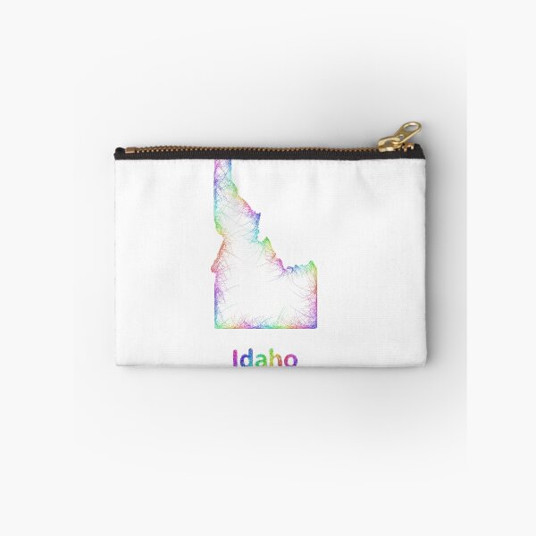 Item preview, Rainbow Idaho map designed and sold by davidzydd.