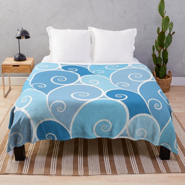 Item preview, Blue Waves Ocean designed and sold by flairblush.