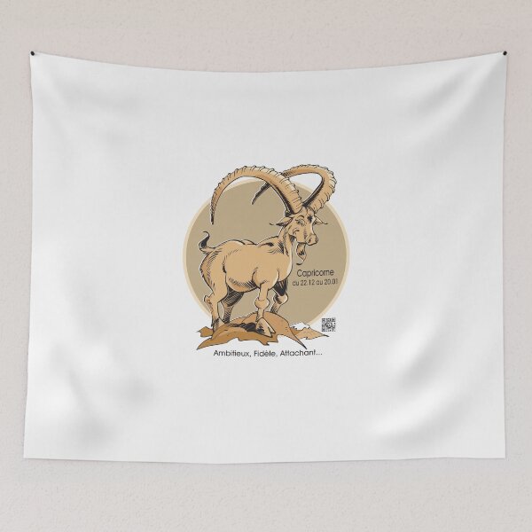 Item preview, Capricorn man horoscope designed and sold by FredMauron.
