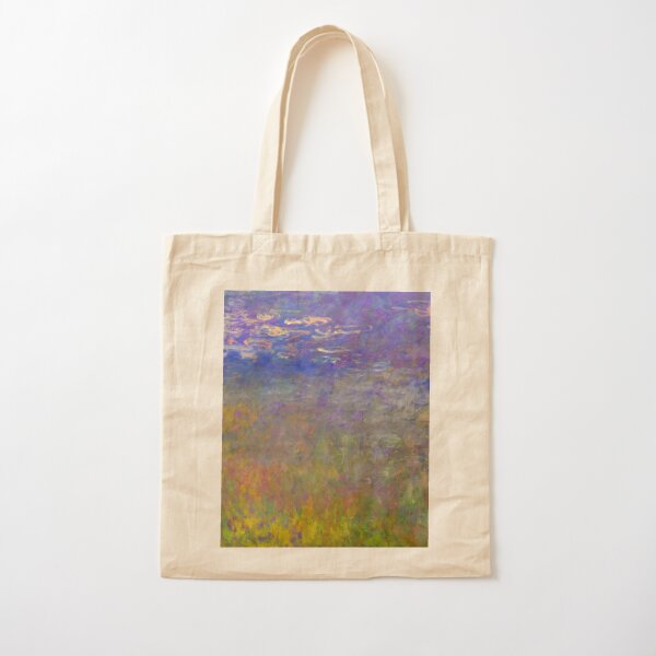 Claude Monet Water Lilies Tote Bag Fine Art Print Bag 