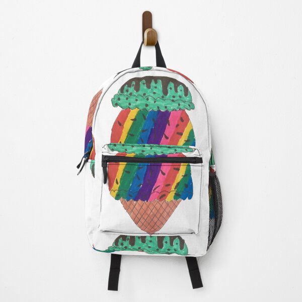 Artikelvorschau, RIESIGE REGENBOGEN-EISCREME MIT MINTY CHOC TOP | Retro coole Eis Waffelkegel inklusive Liebe Eis Party entworfen und verkauft von Le Plus Three.
