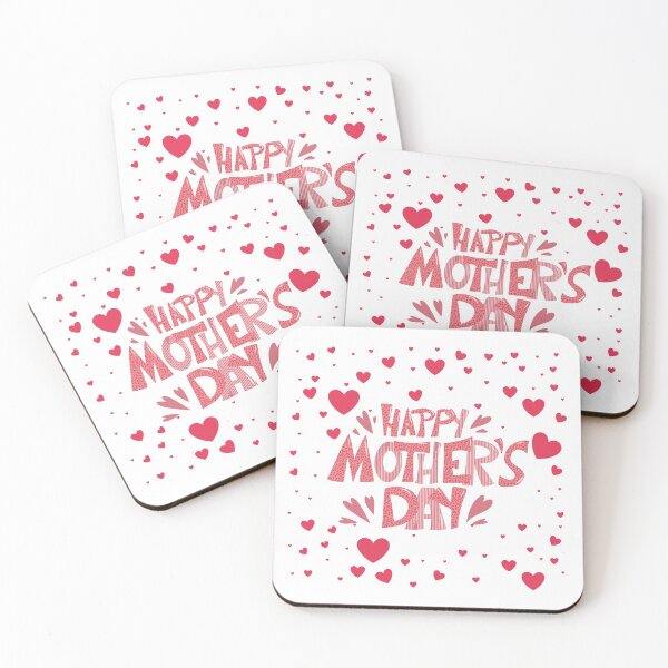 Item preview, Happy Mother's Day surrounded with hearts designed and sold by magicbyrc.