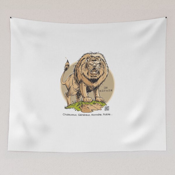 Item preview, Lion Man Horoscope designed and sold by FredMauron.
