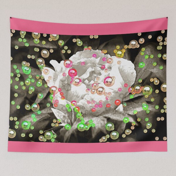Item preview, Bubbly Pink Peony designed and sold by SeaChangeDesign.