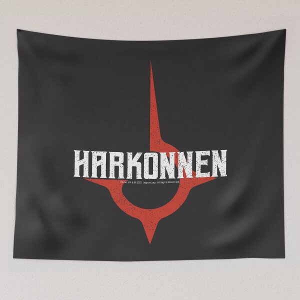 Item preview, Harkonnen House Distressed Art Design (red symbol) - Dune (2021 film) designed and sold by GDCdesigns.