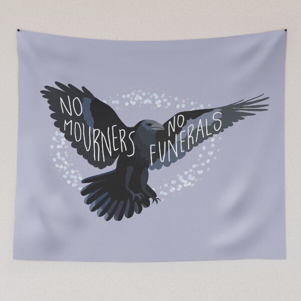 Item preview, No Mourners No Funerals Crow #2 designed and sold by LunaStickerCo.