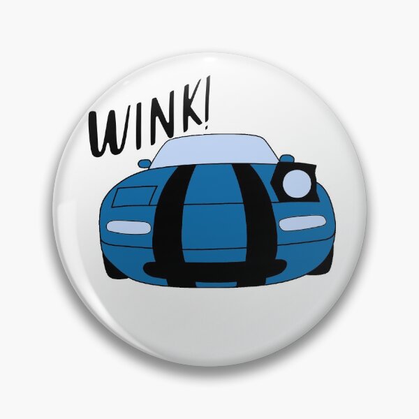 Aperçu de l'œuvre Texte Miata Wink créée et vendue par ToasterToby.