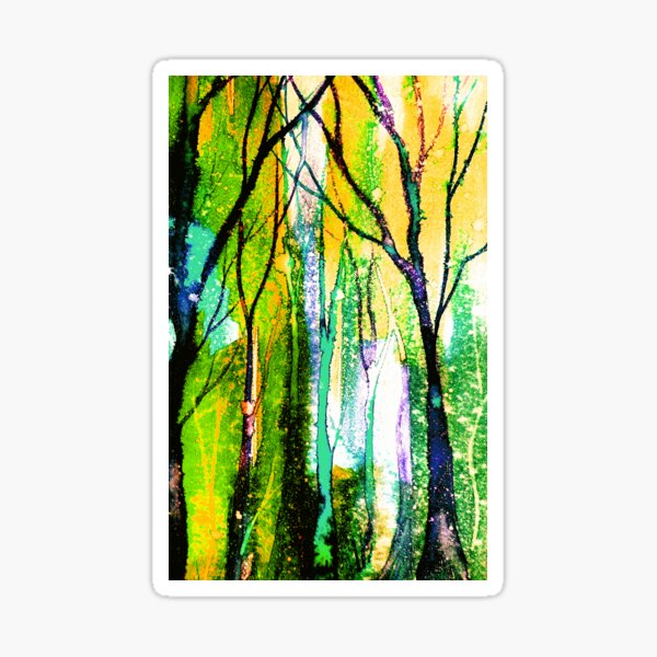Fantasy Forest Sticker