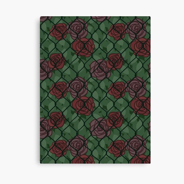Item preview, Chain Link Fence (Rosebush) designed and sold by inatorinator.
