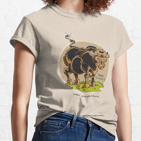 Horoscope Taureau femme T-shirt classique