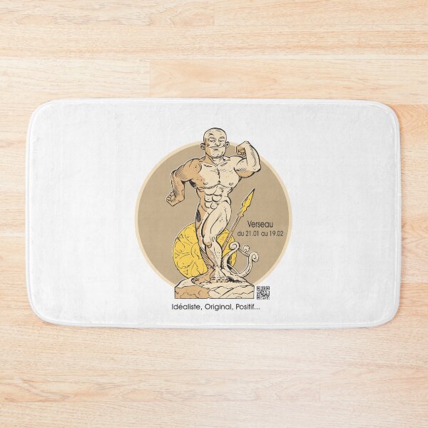 Item preview, Aquarius man horoscope designed and sold by FredMauron.