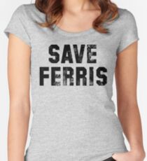 Save Ferris Women's Fitted Scoop T-Shirt