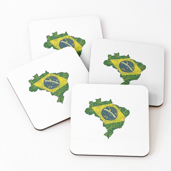 Item preview, BRAZIL MAP WITH FLAG designed and sold by Biancaba18.