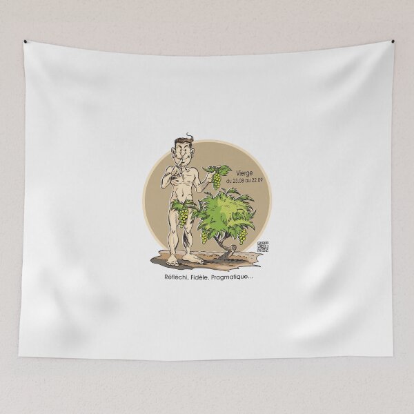 Item preview, Horoscope Virgo man designed and sold by FredMauron.