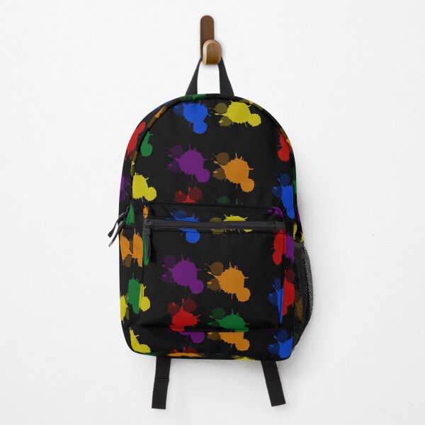 Item preview, LGBT+ Colours Splatter Paint - Black Ver. designed and sold by atomsandler.
