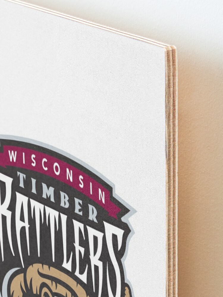 Wisconsin Timber Rattlers icons Mounted Print for Sale by