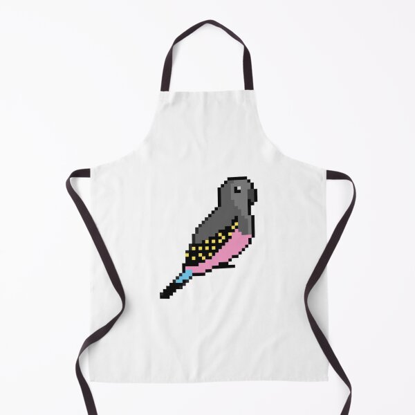 Item preview, Pixel Art Grey Parakeet designed and sold by Sauropsida.