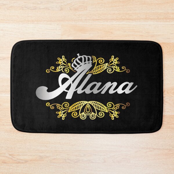 Item preview, Alana name design - Alana- i'm Alana,  gift for Alana- Happy birth day Alana, female name design  designed and sold by BAYIDESIGNER.