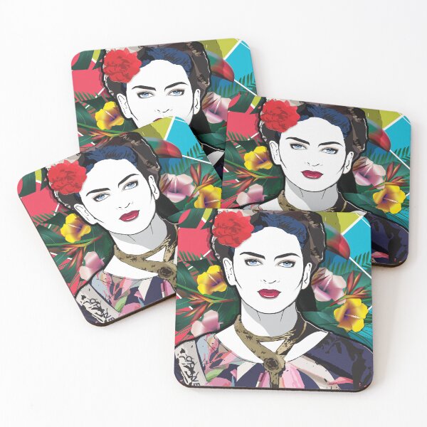 Item preview, Freda Kahlo, Colorul designed and sold by imarilynmonroe.