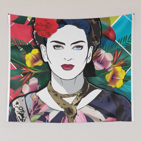 Item preview, Freda Kahlo, Colorul designed and sold by imarilynmonroe.