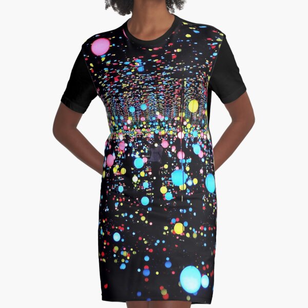 abstract Graphic T-Shirt Dress