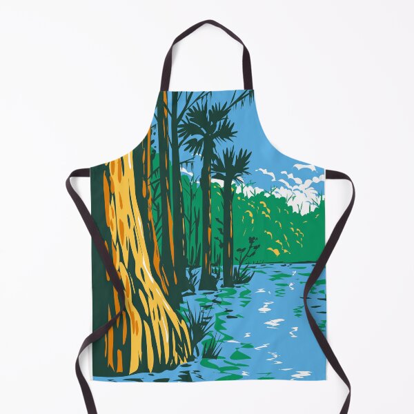 Item preview, Subtropical Wetlands in Everglades National Park in the State of Florida WPA Poster Art designed and sold by patrimonio.