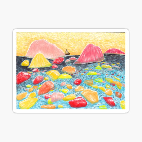 Salt water Sticker