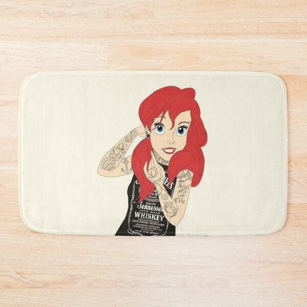 Item preview, Alternative Hipster Mermaid Princess with Tattoos designed and sold by NatiiHerre.