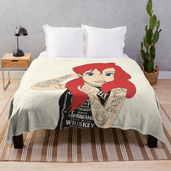 Item preview, Alternative Hipster Mermaid Princess with Tattoos designed and sold by NatiiHerre.