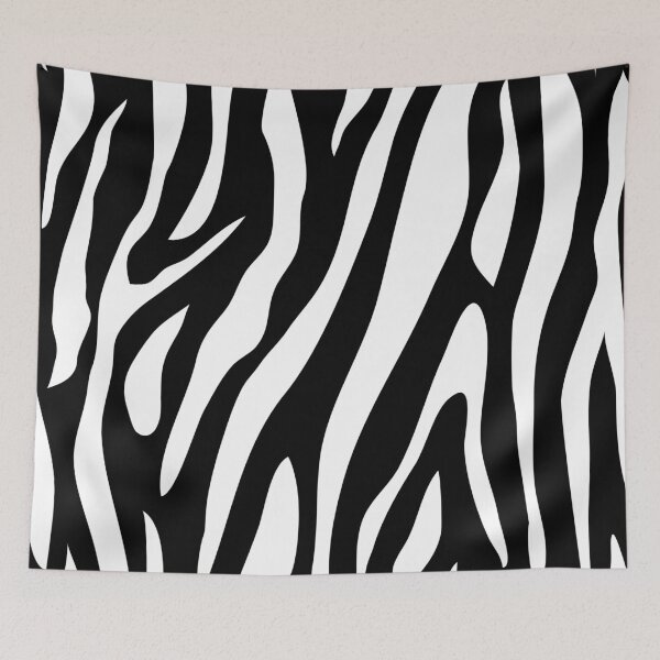 Item preview,  Scary Rabbit Skull and Crossbones Horror Bunny Gothic Zebraprint designed and sold by GGDesignArt.