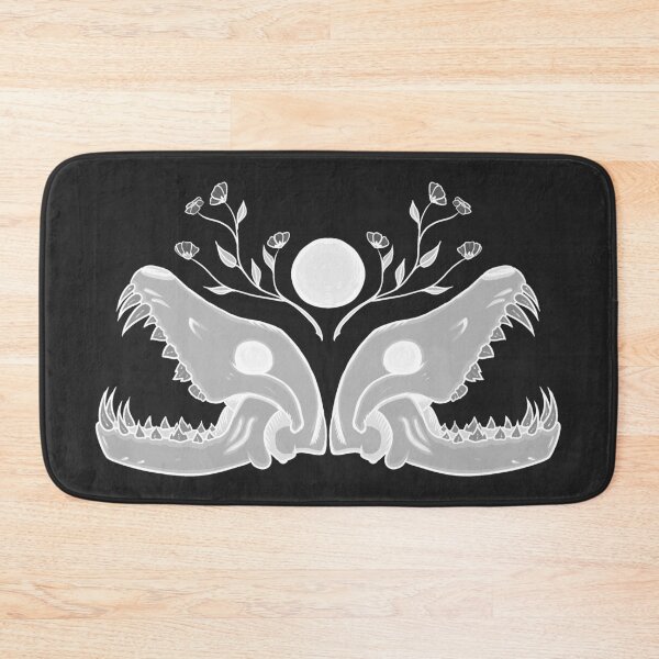 Item preview, Dual Wolf Skulls designed and sold by 13thWiTCH.