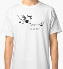 Cyclist Falls Off Bike Classic T-Shirt