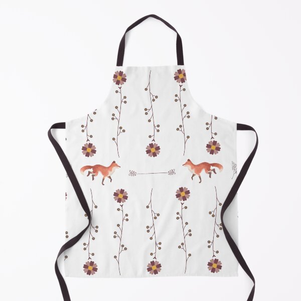 Aperçu de l'œuvre Motif floral de renard créée et vendue par Dolyaz.
