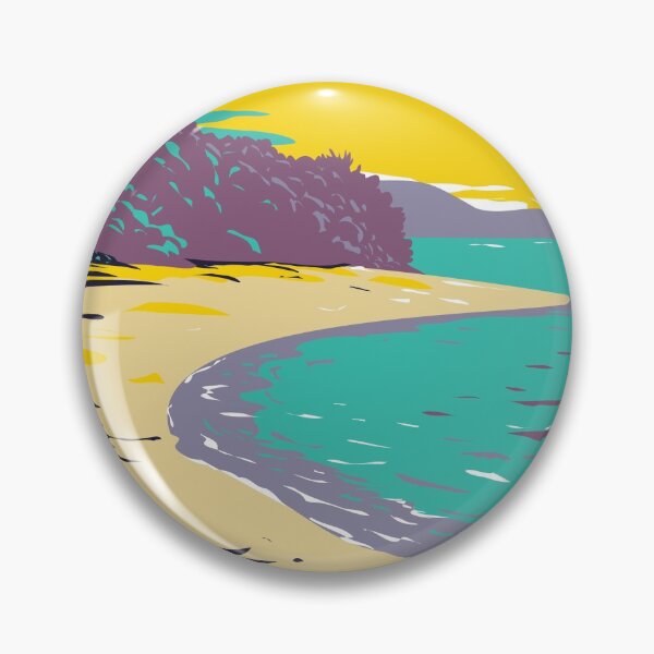 Item preview, Trunk Bay Beach Located Within Virgin Islands National Park on the Island of St John in the Caribbean Sea WPA Poster Art designed and sold by patrimonio.