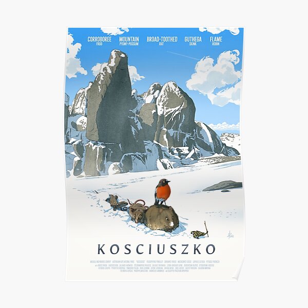 The only way is up - Kosciuszko poster series, #2 Poster