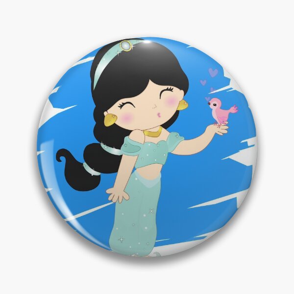 Item preview, a girl playing with a bird designed and sold by Abawoey.
