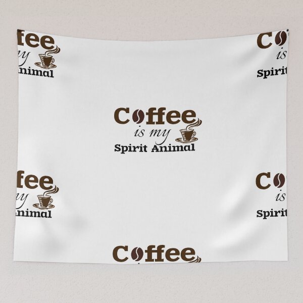 Item preview, Coffee is my spirit animal  designed and sold by Fortified.