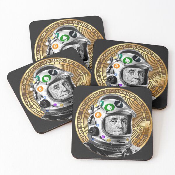 Item preview,  Crypto Benjamin | Cyber Space Astronaut Miner | Bitcoin designed and sold by spinolator.