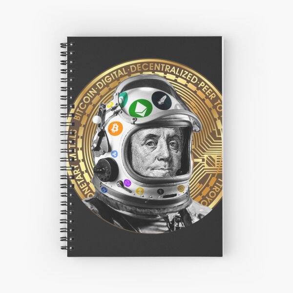 Item preview,  Crypto Benjamin | Cyber Space Astronaut Miner | Bitcoin designed and sold by spinolator.
