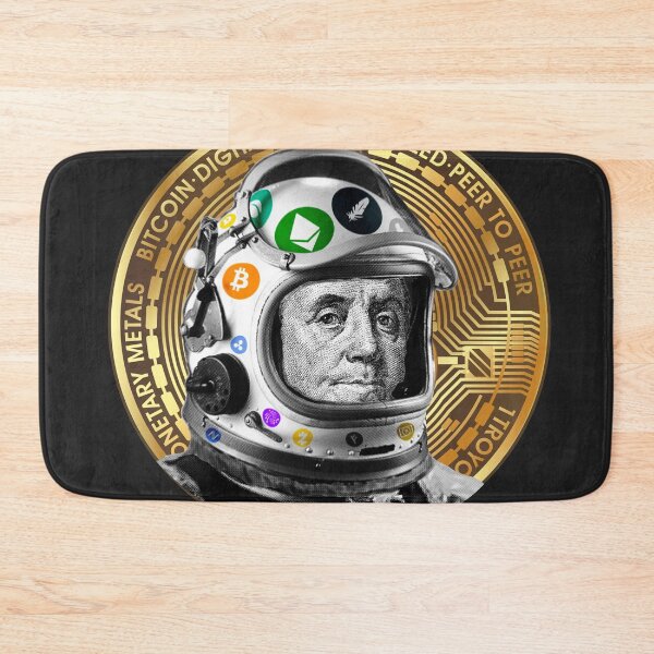 Item preview,  Crypto Benjamin | Cyber Space Astronaut Miner | Bitcoin designed and sold by spinolator.