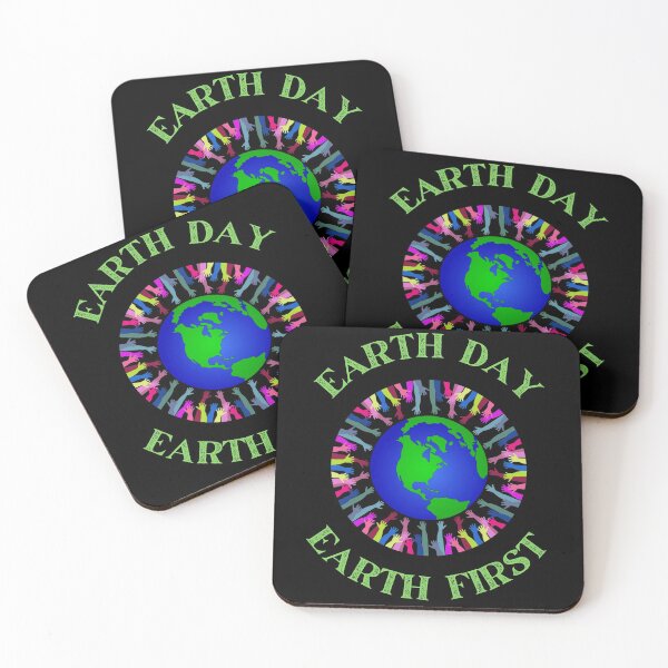 Item preview, Earth First Earth Day 2021 designed and sold by WoodburyLake.