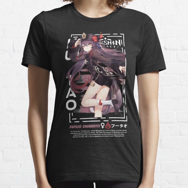 Genshin Impact Hu Tao Streetwear T-shirt essentiel