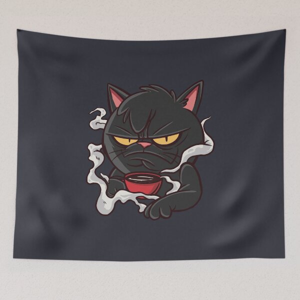 Item preview, Morning grouch cat designed and sold by DerSenat.