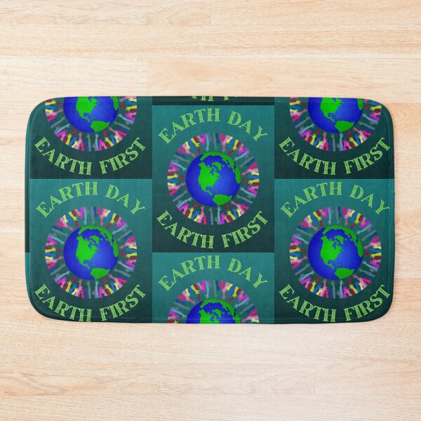 Item preview, Earth First Earth Day 2021 designed and sold by WoodburyLake.