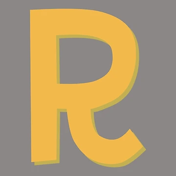 Artwork thumbnail, Letter R, Alphabet R by MelanieMerches